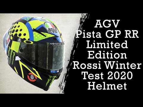 AGV Pista GP RR Limited Edition Rossi Winter Test 2020 Helmet