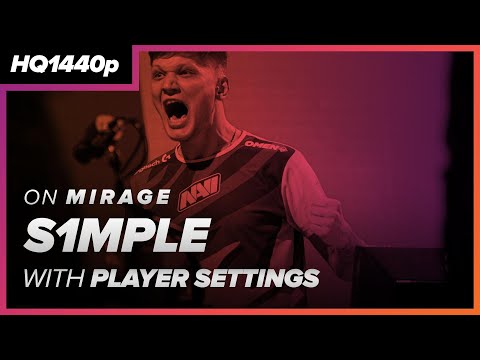 [CSGO DEMO] s1mple (Natus Vincere) vs MAD Lions / 37 frags / Mirage // POV - Point of View