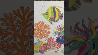 Under the Sea 🐠 Coloring Books for Adults 🎨 Relax Calm Meditation Art