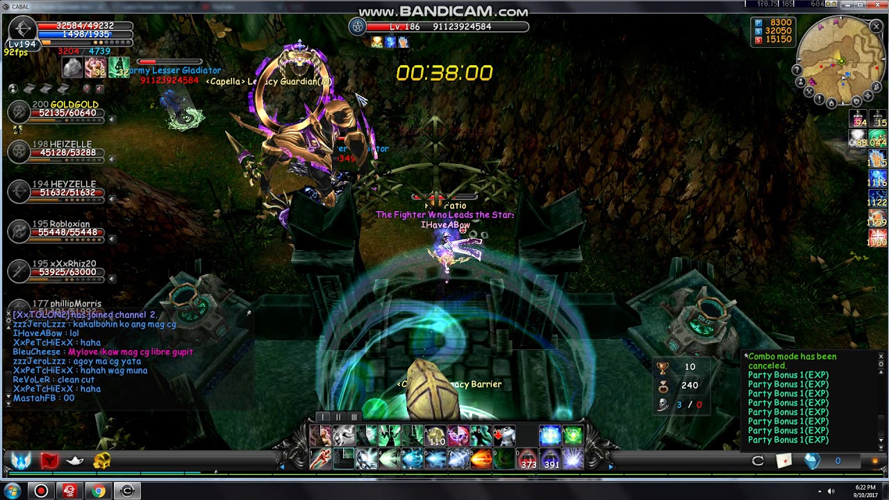 CABAL CHEATER 9/10/17 6:22 P.M