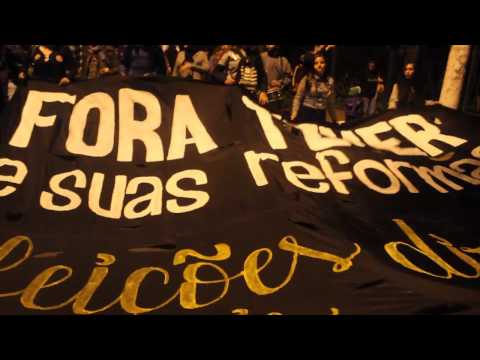 GREVE GERAL!   O QUE A GLOBO NÃO MOSTRA