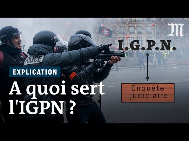 Videouttalande av police nationale Franska