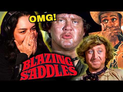 BLAZING SADDLES IS A WILD A$$ TIME | MOVIE REACTION