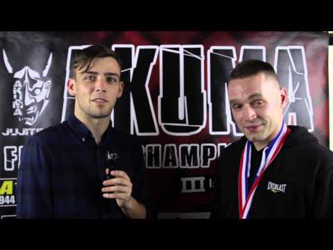 Fight Highlights & Interview with Niall Smith at Akuma 7 (with Peruvian Necktie finish)