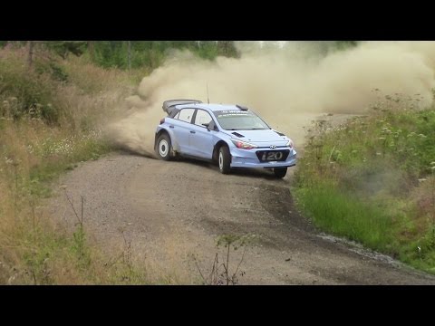 WRC Neste rally Finland Test 2016 - Smooth Sliding by Hayden Paddon