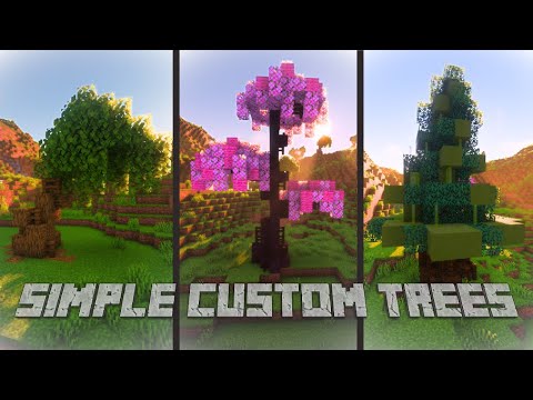 Build EPIC Custom Trees in Minecraft - Easy Tutorial
