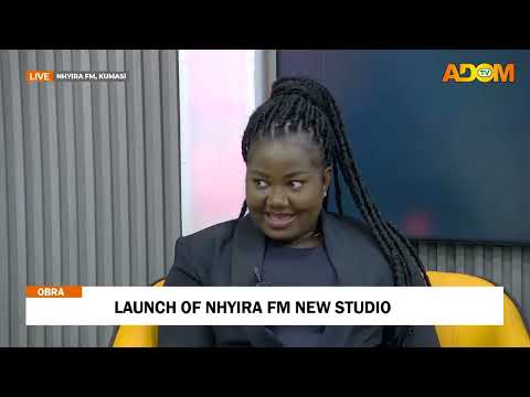 Launch Of Nhyira FM New Studio - Obra on Adom TV (08-09-25)