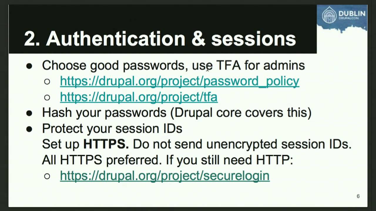DrupalCon Dublin 2016: Cracking Drupal