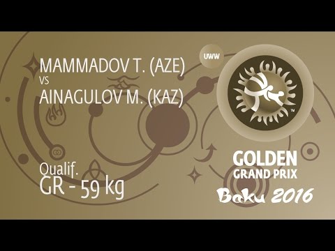 Qual. GR - 59 kg: T. MAMMADOV (AZE) df. M. AINAGULOV (KAZ), 3-0
