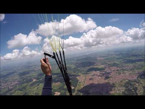 Voo de parapente em São Pedro 23Fev2021
