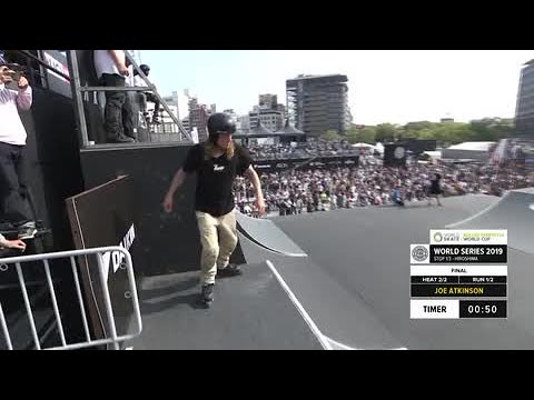 Joe Atkinson | 1st place - WS Roller Freestyle World Cup Final | FISE Hiroshima 2019