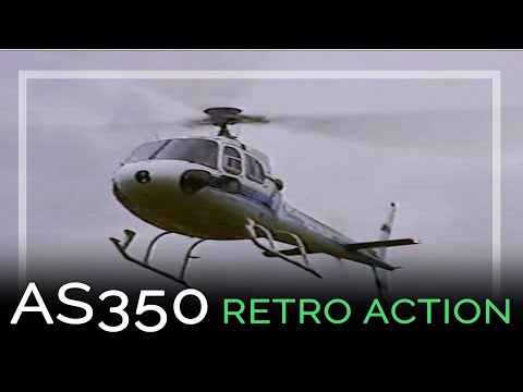 HELICOPTER AS350B - Retro Action 1993 in Hammoor, Germany