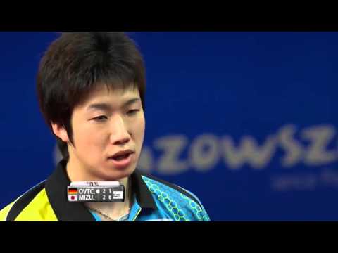 ITTF World  Tour  Polish Open 2016 Dimitrij OVTCHAROV vs Jun  MIZUTANI