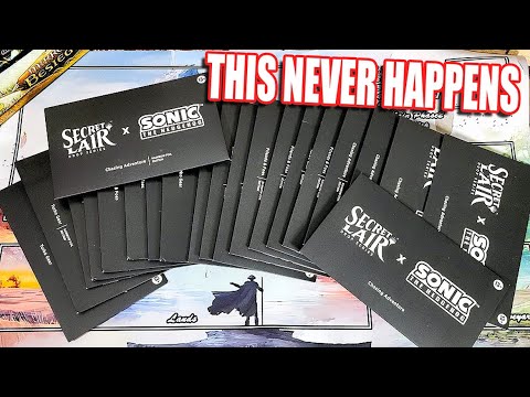 It Took $1200 To Find This Rare Sonic Secret Lair Card