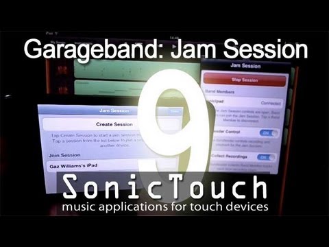Sonic Touch #9 - iPad 3- Meh. But Garageband and Audiobus -wow!