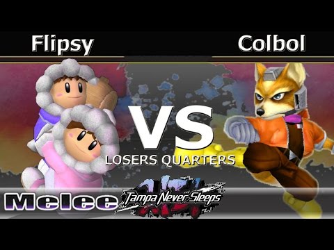 Flipsy (Ice Climbers) vs. SS|Colbol (Fox) - Melee Losers Quarters - TNS7