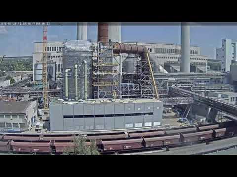 Elektrárna Mělník - časosběr modernizace