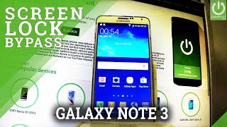 SAMSUNG N900 Galaxy Note 3 Hard Reset / Bypass Screen Lock