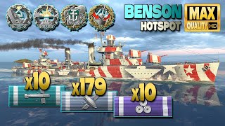 Download lagu Destroyer Benson: 3,7k BXP bottom tier carry - World of Warships mp3
