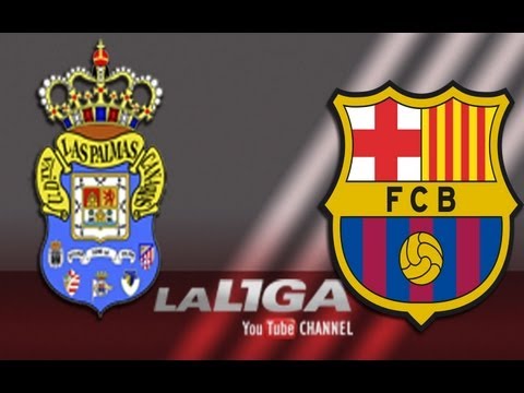 Gol de Nauzet Alemán (2-2) en el UD Las Palmas - FC Barcelona B - HD