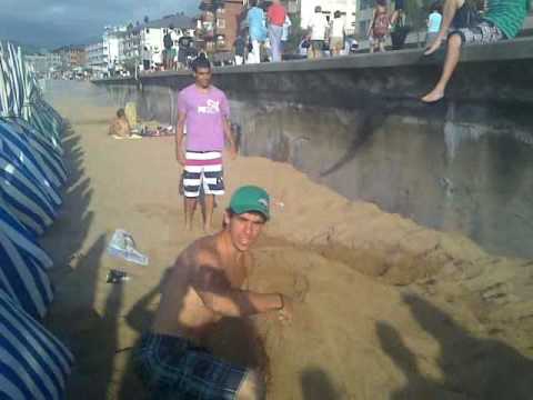 Pressing Catch en Zarautz