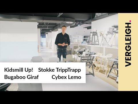 Verschiedene Hochstühle | Vergleich