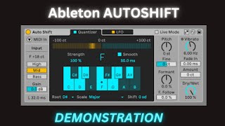 Ableton AutoShift Demonstration