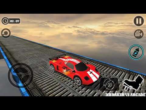 Impossible Stunt Car Tracks 3D: Red Car Driving levels 2 to 8 - Android GamePlay 2019