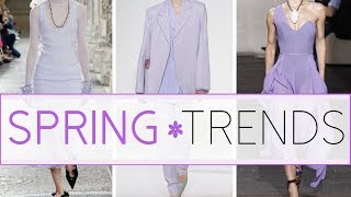 Top Ten Spring Fashion Trends 2018
