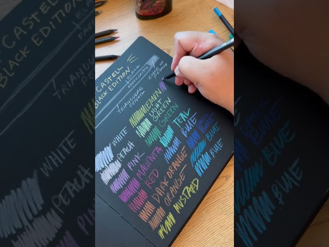 Vídeo relacionado con Faber-Castell 116411 - Lápices de color Black Edition, caja de 100, irrompibles, para niños y adultos