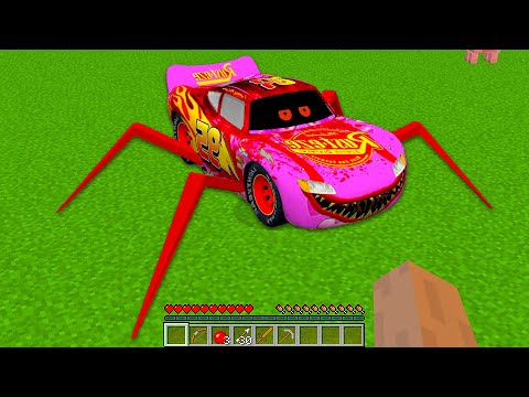 I FOUND THE SCARIEST GIRL SPIDER McQUEEN in Minecraft - Gameplay Video