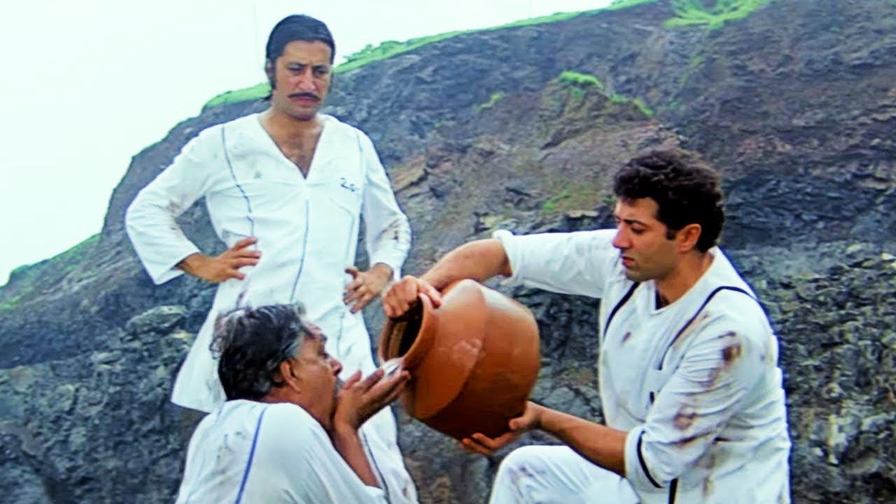 Abe Saale, Pehle Sher Dahaadta Hai | Paap Ki Duniya | Sunny Deol की ज़बरदस्त Action Scene