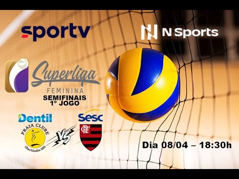 SL 2021/2022 - Dentil/Praia Clube x Sesc/Flamengo (Semifinais - Jogo 1)