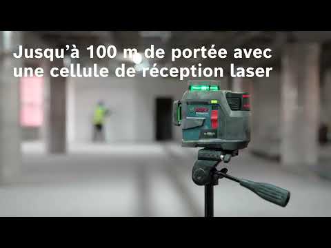 Niveau laser GLL 12V-100-33 CG + 1 batterie GBA 12V 2Ah - 0601065401 BOSCH