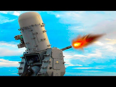 ¿Cómo Funciona un C-RAM? | 4500 balas por Minuto!