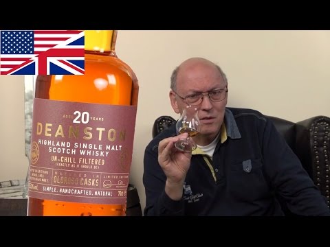 Whisky Review/Tasting:  Deanston 20 Years