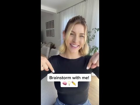 Brainstorm With Me ????  (So Satisfying)