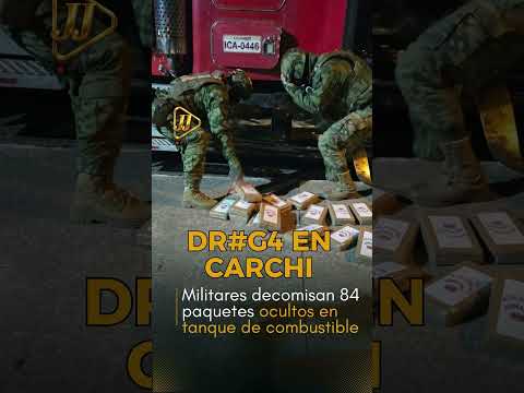Droga en Carchi