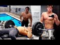 BENCH PR | PHYSIQUE UPDATE | POOL PARTY