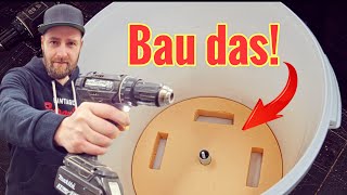 So habe ich einen Beton Pflanzkübel mit nur einem Werkzeug gebaut!