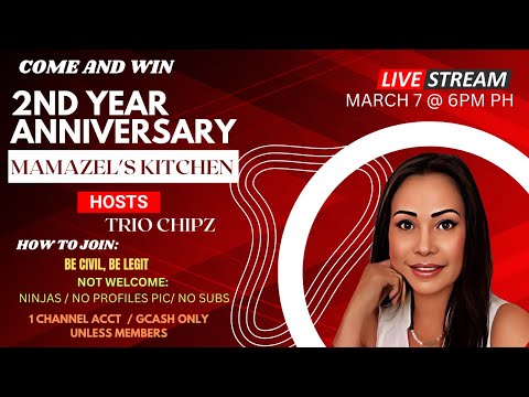 JOIN, HAVE FUN AND WIN 2ND YR YT ANNIVERSARY