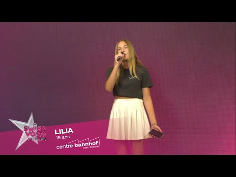 Lilia 15 ans - Swiss Voice Tour 2023, Centre Banhof Biel - Bienne