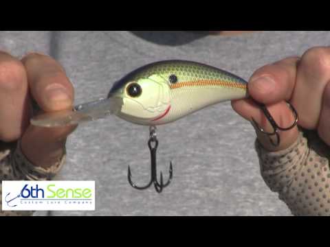 6th Sense Lures Crush 300DD Deep Diving Crankbait Lure