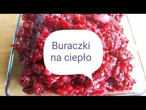 Delicious beets fried in butter and onion. Fried beets in butter and onion.