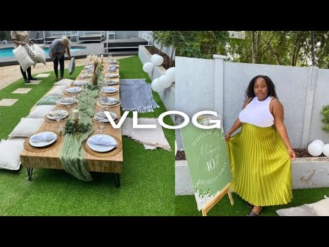 My aunt ‘s 40th birthday celebration vlog /natural living spa views ❤️🧖‍♀️🌸/Riv ‘O day spa picnic 🌸