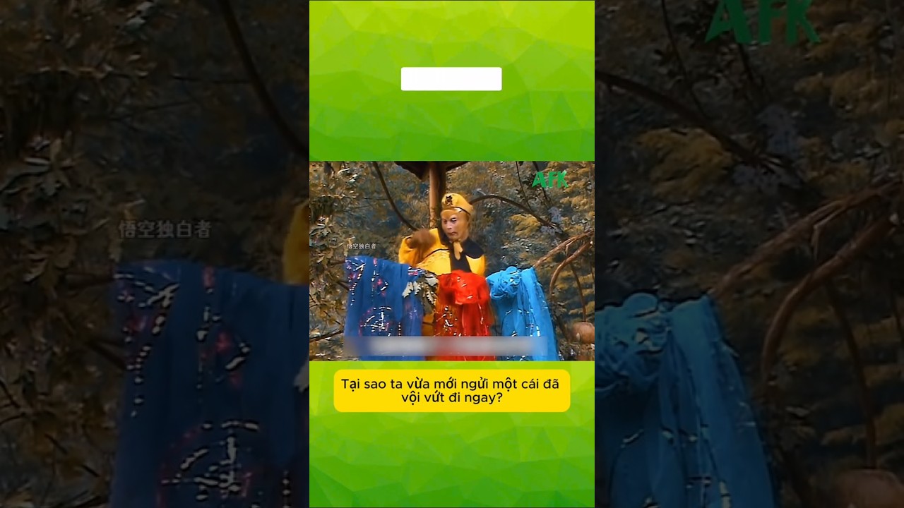 Rốt cuộc quần áo của Nhện Tinh có mùi gì trong Tây Du Ký?