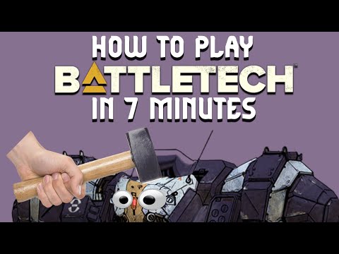 how to play BattleTech in 7 minutes (the easy way)