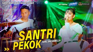 SANTRI PEKOK - Adel salsabella Ft ( FARIS KENDANG ) Live Trowulan - Mojokerto #Dhehanpro