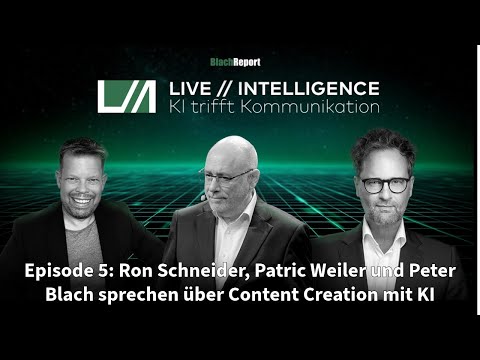 LIVE//INTELLIGENCE 05. Content Creation mit KI?
