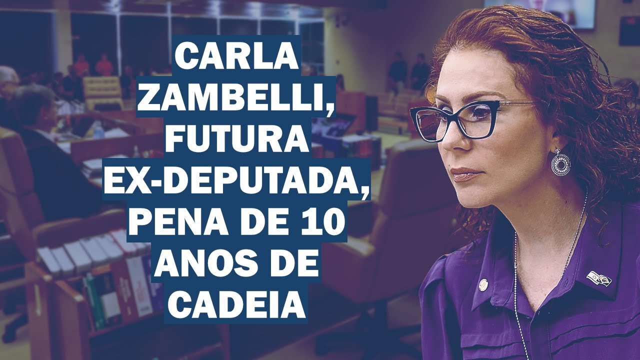 STF FORMA MAIORIA PARA CONDENAR ZAMBELLI A 10 ANOS DE PRISÃO E PERDA DO MANDATO | Cortes 247